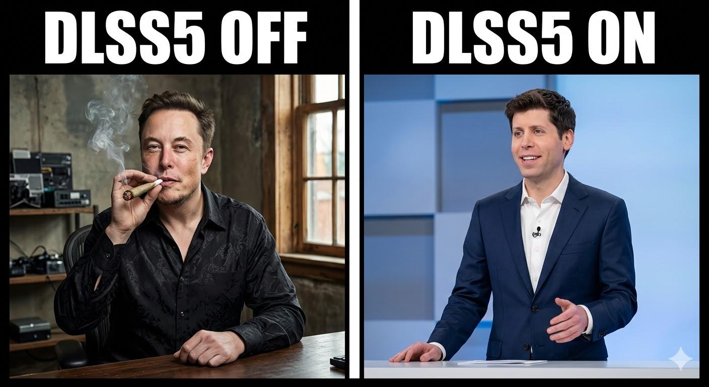 DLSS5 - Elon Musk .vs. Sam Altman